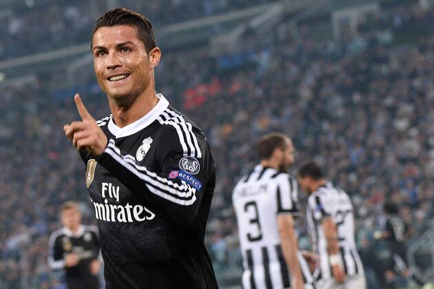 Cristiano Ronaldo Real Madrid Goal celebration 1-1 - Torino, 05-05-2015 - UEFA Champions League 2014 2015 - SemiFinal - Juventus Torino - Real Madrid - andreaxstaccioli