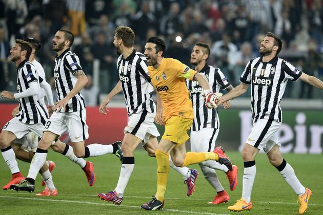 05.05.2015, Turin - UEFA Champions League 2014 2015 - Juventus Turin vs Real Madrid - fine gara Juventus 