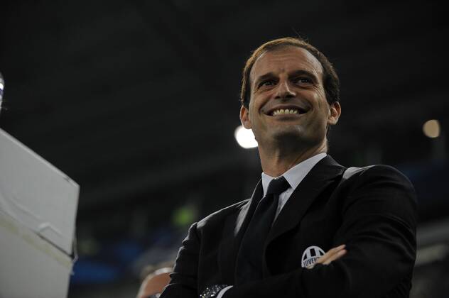 05.05.2015. Turin, Italy. Champions League Football, semi-final. 1st leg. Juventus versus Real Madrid. Max Allegri, Juventus coach xPierpaoloxPiciuccox  ActionPlus11618367