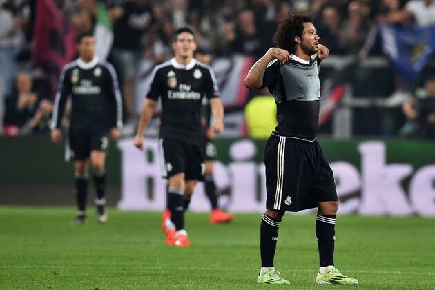 Real Madrid Dejection Torino 05-05-2015 Juventus Stadium, Football Calcio Champions League 2014 2015 Semi Final Juventus - Real Madrid andreaxstaccioli