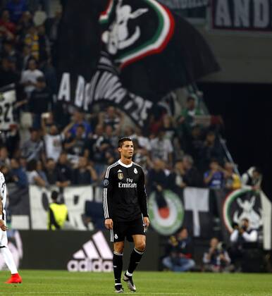 First leg of 1 2 Champions League match between Juventus and Real Madrid. In this picture, Cristiano Ronaldo dejected. xFOTOxCHEMAxREYx 