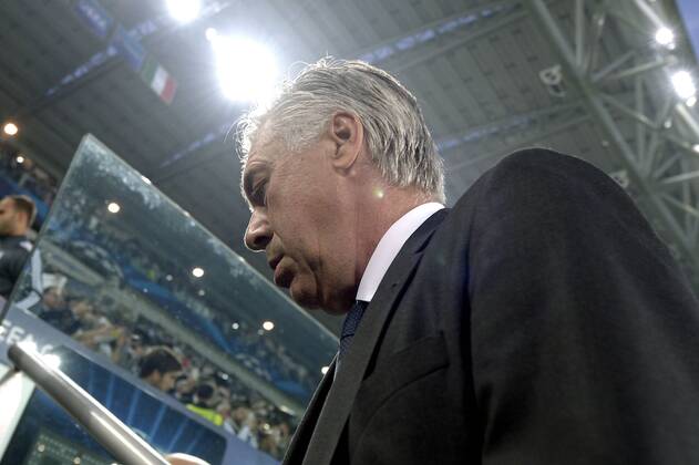 Carlo Ancelotti, Torino 05-05-2015, Juventus Stadium, Football Calcio 2014 2015 Champions League, Juventus Torino - Real Madrid  xInsidefotox