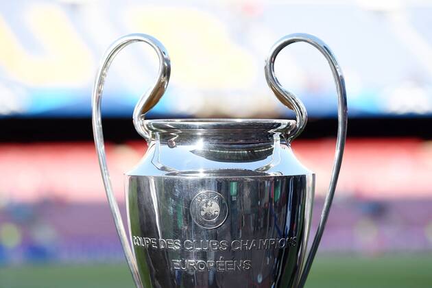 FUSSBALL CHAMPIONS LEAGUE SAISON 2014 2015 HALBFINAL HINSPIEL FC Barcelona Barca - FC Bayern Muenchen 06.05.2015 CHL Pokal im Stadion Nou Camp 