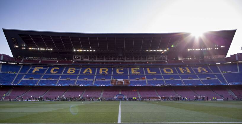 Barcelona, 06.05.2015, Camp Nou Übersicht Totale FC Barcelona Barca - FC Bayern München mm