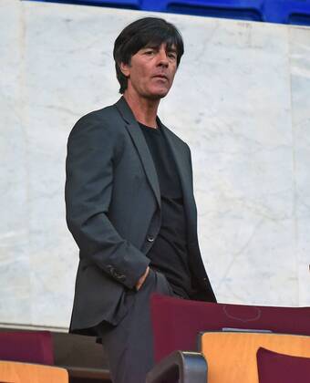 06.05.2015, xjhx, Fussball Champions League, FC Barcelona Barca - FC Bayern Muenchen, v.l. Trainer Joachim JOGI Loew (Deutsche Fussball Nationalmannschaft DFB)