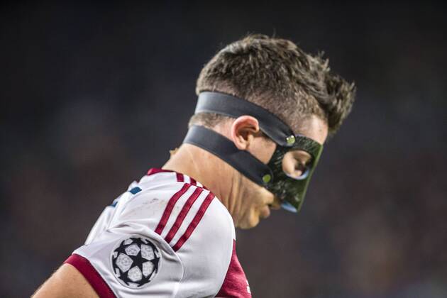 BARCELONA, SPAIN - March 6: Robert Lewandowski during the match of UEFA Champions League Semi final first leg between FC Barcelona Barca and Bayern Munchen at the Camp Nou stadium on March 6, 2015 in Barcelona, Spain. (Photo by Mikel Trigueros Urbanandsport Cordon Press) 