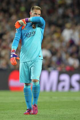 Torwart Marc-Andre ter Stegen FC Barcelona Barca 1) FC Barcelona vs FC Bayern Muenchen, Fussball, Champions League, Halbfinale, 06.05.2015, Foto: Schueler Eibner EP_JSE