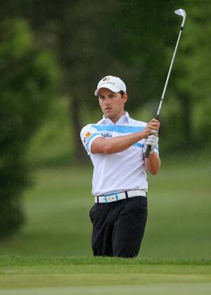 GOLF - Goesser Open 2015 MARIA LANKOWITZ,AUSTRIA,09.MAY.15 - GOLF - Alps Tour, Goesser Open, GC Erzherzog Johann. Image shows Lukas Nemecz (AUT). GEPAxpictures xChristianxWalgram