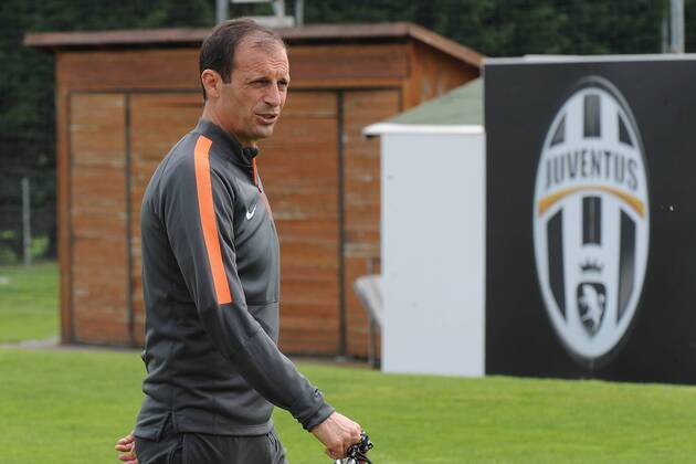 IPP20150512 Football - soccer: UEFA Champions League, Juventus Turin, l allenatore massimiliano allegri xHOCHxZWEIx xItalyxPhotoxPressx 