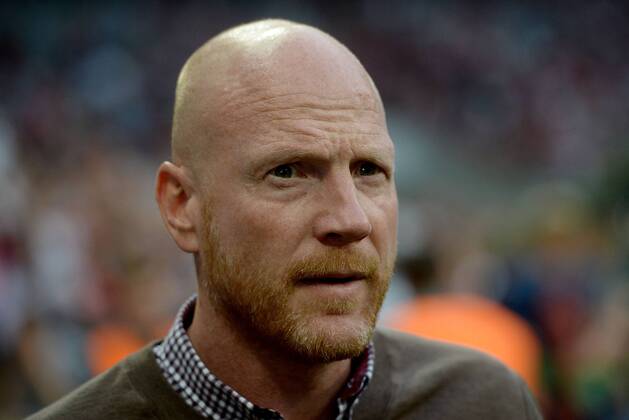 12.05.2015, xjhx, Fussball UEFA Champions League, FC Bayern Muenchen - FC Barcelona Barca v.l. Matthias Sammer Vorstand, Sportmanager, Vorstand für Lizenzspielerangelegenheiten FC Bayern Muenchen)