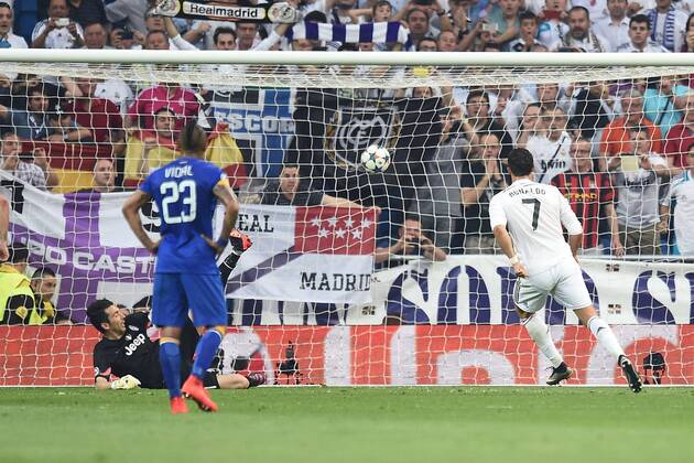 Mg Madrid (Spagna) 13 05 2015 - Champions League Real Madrid-Juventus Turin goal Cristiano Ronaldo 