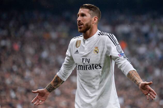 Sergio Ramos (Real), ratlos, enttäuscht schauend, Enttäuschung, Frustration, disappointed, pessimistisch, Fussball, UEFA Champions League, Real Madrid - Juventus Turin, xjgx