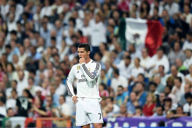 Mg Madrid (Spagna) 13 05 2015 - Champions League Real Madrid-Juventus Turin : delusione Cristiano Ronaldo 