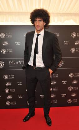 Player of The Year Award Marouane Fellaini attending the Manchester United ManU Player Of The Year Awards 2015, at the Old Trafford in Manchester. MAY 19th 2015  SFLx151571