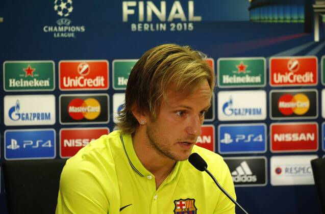 BARCELONA -june 02- SPAIN: Ivan Rakitic in the press conference PK Pressekonferenz after the training before the Cahmpions League final between Juventus. Photo: Joan Valls Urbanandsport Cordon Press 