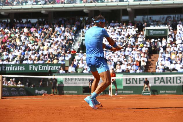 Rafael Nadal (ESP) TENNIS : Roland Garros - French Open 2015 - 03 06 2015 GwendolineLeGoff Panoramic
