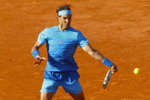 Rafael Nadal (ESP) TENNIS : Roland Garros French Open 03 06 2015 GwendolineLeGoff Panoramic