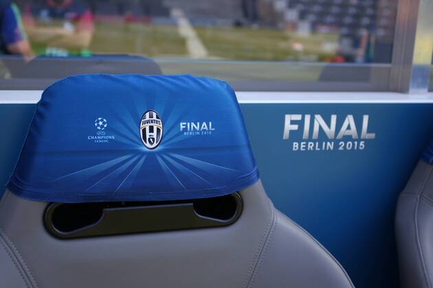 SOCCER - CL, Barcelona vs Turin, preview BERLIN,GERMANY,05.JUN.15 - SOCCER - UEFA Champions League Final, FC Barcelona Barca vs Juventus Turin, preview. Image shows the Juventus bench. GEPAxpictures xMathiasxMandl