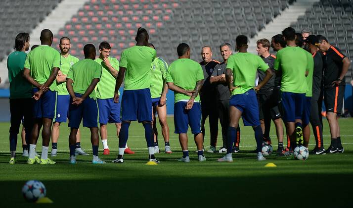 05.06.2015, xjhx, Fussball Champions League, Juventus Turin - FC Barcelona Barca Mediaday, v.l. Spieler von Juventus Turin Players of Juventus Turin