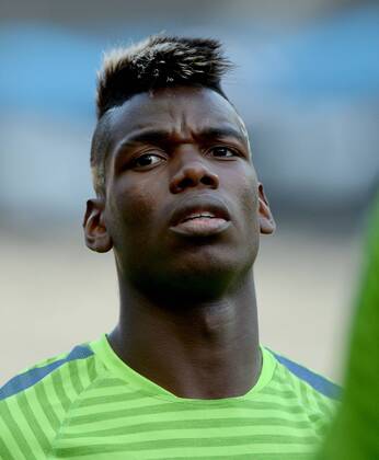 05.06.2015, xjhx, Fussball Champions League, Juventus Turin - FC Barcelona Barca Mediaday, v.l. Paul Pogba (Juventus Turin) Portrait