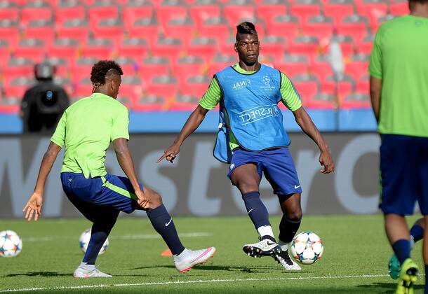 05.06.2015, xjhx, Fussball Champions League, Juventus Turin - FC Barcelona Barca Mediaday, v.l. Paul Pogba (Juventus Turin)