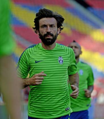 05.06.2015, xjhx, Fussball Champions League, Juventus Turin - FC Barcelona Barca Mediaday, v.l. Andrea Pirlo (Juventus Turin)