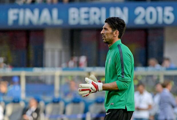 05.06.2015, xjhx, Fussball Champions League, Juventus Turin - FC Barcelona Barca Mediaday, v.l. Gianluigi Buffon (Juventus Turin)