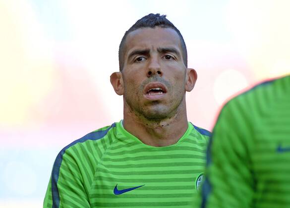 05.06.2015, xjhx, Fussball Champions League, Juventus Turin - FC Barcelona Barca Mediaday, v.l. Carlos Tevez (Juventus Turin)