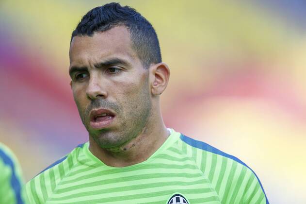 Carlos Tevez of Juventus FC during the training on June 5, 2015 at the Olympic stadium in Berlin, Germany. Juventus Champions Laegue 2015 2016 xVIxxIVx 3942744