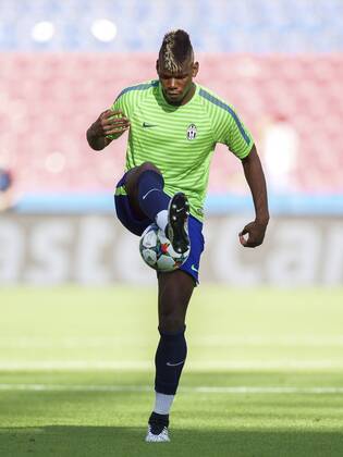 Paul Pogba of Juventus FC during the training on June 5, 2015 at the Olympic stadium in Berlin, Germany. Juventus Champions Laegue 2015 2016 xVIxxIVx 3942748