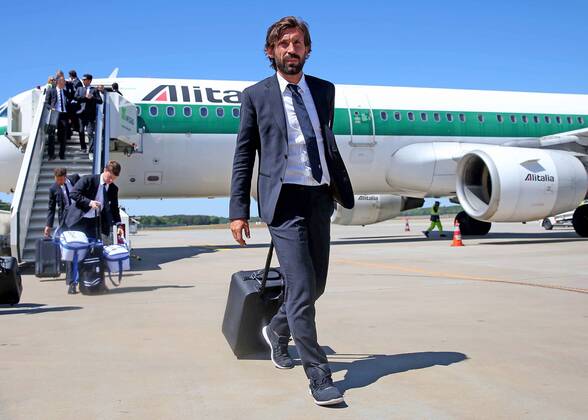 05.06.2015, xfux, Fussball Champions League, Juventus Turin - FC Barcelona Barca Mediaday, v.l. Andrea Pirlo (Juventus Turin)