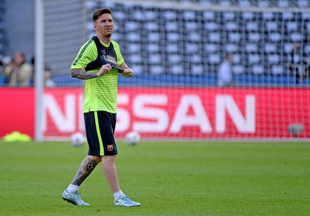05.06.2015, xjhx, Fussball Champions League, Juventus Turin - FC Barcelona Barca Mediaday, v.l. Lionel Messi (FC Barcelona)