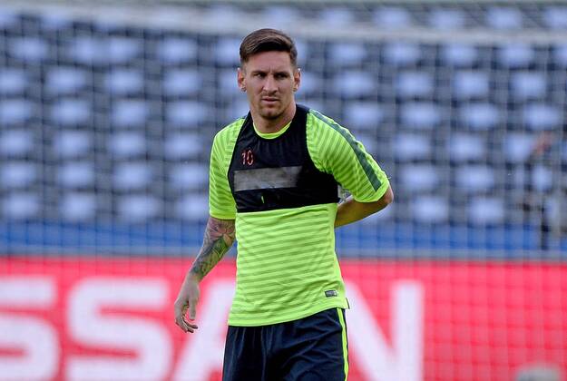 05.06.2015, xjhx, Fussball Champions League, Juventus Turin - FC Barcelona Barca Mediaday, v.l. Lionel Messi (FC Barcelona)