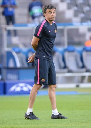 05.06.2015, xjhx, Fussball Champions League, Juventus Turin - FC Barcelona Barca Mediaday, v.l. Luis Enrique (Trainer Head Coach FC Barcelona)