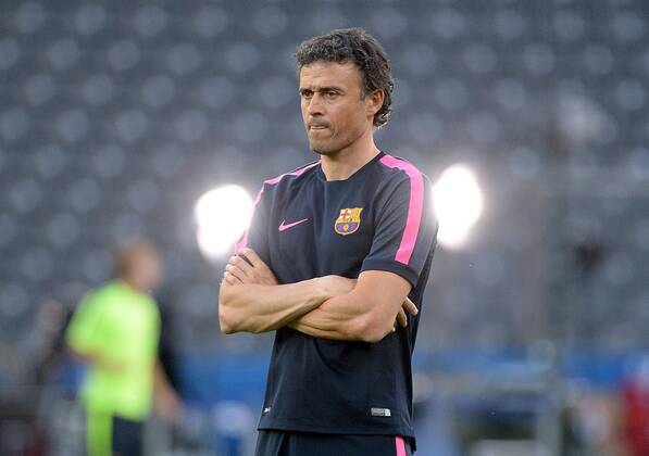 05.06.2015, xjhx, Fussball Champions League, Juventus Turin - FC Barcelona Barca Mediaday, v.l. Luis Enrique (Trainer Head Coach FC Barcelona)