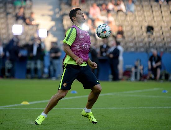 05.06.2015, xjhx, Fussball Champions League, Juventus Turin - FC Barcelona Barca Mediaday, v.l. Sergio Busquets (FC Barcelona) FREISTELLER