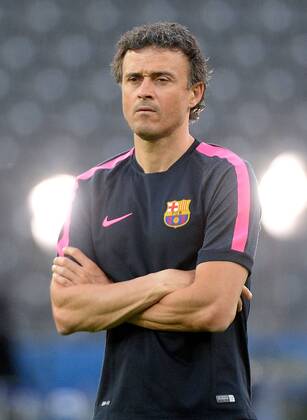 05.06.2015, xjhx, Fussball Champions League, Juventus Turin - FC Barcelona Barca Mediaday, v.l. Luis Enrique (Trainer Head Coach FC Barcelona)