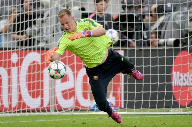 05.06.2015, xjhx, Fussball Champions League, Juventus Turin - FC Barcelona Barca Mediaday, v.l. Marc Andre ter Stegen (FC Barcelona)
