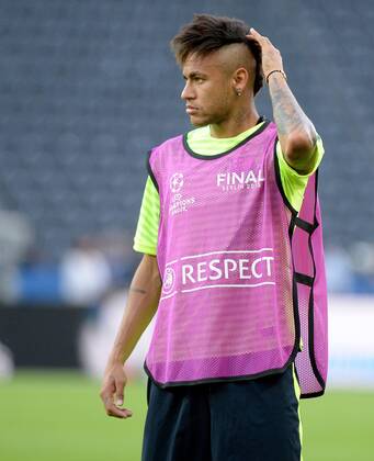 05.06.2015, xjhx, Fussball Champions League, Juventus Turin - FC Barcelona Barca Mediaday, v.l. Neymar (FC Barcelona)
