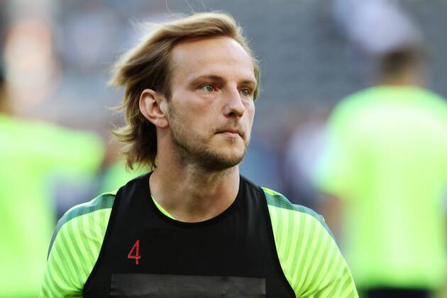 SOCCER - CL, Barcelona vs Turin, preview BERLIN,GERMANY,05.JUN.15 - SOCCER - UEFA Champions League Final, FC Barcelona Barca vs Juventus Turin, preview, final training FC Barcelona. Image shows Ivan Rakitic (Barcelona). GEPAxpictures xMathiasxMandl