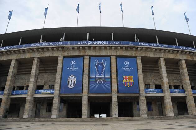 FINAL of the CHAMPIONS League at the Olympiastadion Berlin, Germany - June 6 2015. 