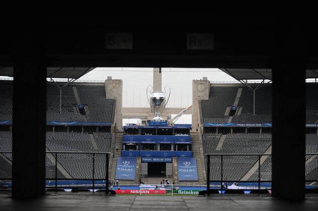 FINAL of the CHAMPIONS League at the Olympiastadion Berlin, Germany - June 6 2015. 