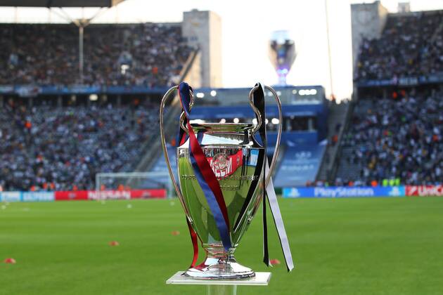 SOCCER - CL, Barcelona vs Juventus BERLIN,GERMANY,06.JUN.15 - SOCCER - UEFA Champions League Final, FC Barcelona Barca vs Juventus Turin. Image shows the trophy. GEPAxpictures xMathiasxMandl
