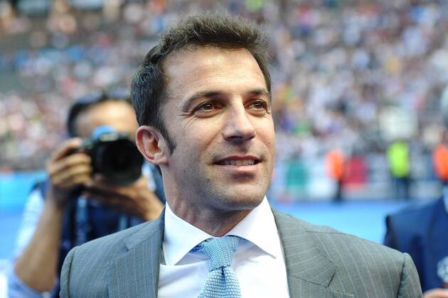 Fußball Champions League Finale Juventus Turin - FC Barcelona Barca am 06.06.2015 im Olympia Stadion in Berlin Alessandro Del Piero