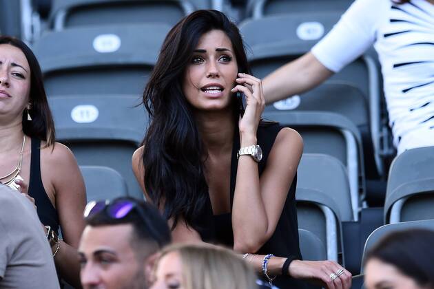 Berlin, Champions League Finale - Juventus Turin vs. FC Barcelona (Barca): Federica Nargi 