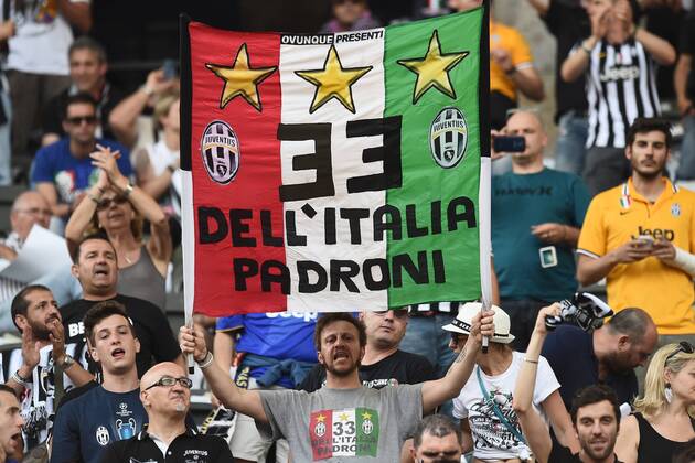 Berlin, Champions League Finale - Juventus Turin Fans 