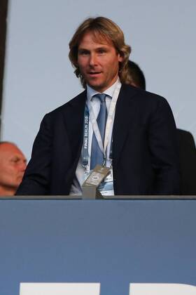 Sportdirektor Pavel Nedved (Juventus Turin) waehrend des Champions League Finales zwischen Juventus Turin und dem FC Barcelona Barca am 06.06.2015 im Berliner Olympia Stadion ( Copyright: Schuelerx xEibnerx-xPressefoto