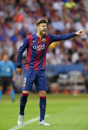 06.06.2015, Fussball Champions League Finale 2014 2015 im Olympiastadion Berlin, Juventus Turin - FC Barcelona Barca Gerard Pique (FC Barcelona) . 