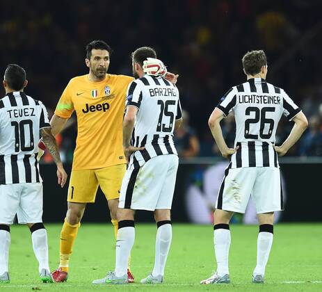 Mg Berlin 06 06 2015 - finale Champions League Juventus Turin vs FC Barcelona (Barca): Enttäuschung Juventus 