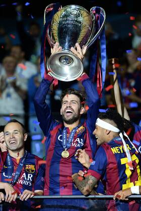 Mg Berlin 06 06 2015 - finale Champions League Juventus Turin vs FC Barcelona (Barca): Gerard Pique 